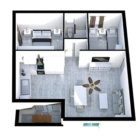 - Maslenik -appartement 65 M2 Et Piscine